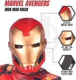 Child Iron Man Full Face Mask