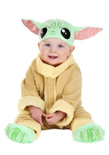 Click Here to buy Baby Star War The Mandalorian Grogu Costume from HalloweenCostumes, CDN Funds & Shipping