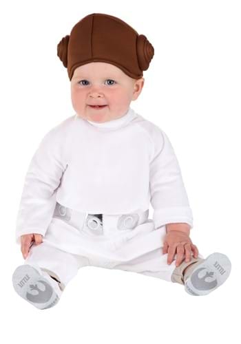 Click Here to buy Princess Leia Costume for Babys from HalloweenCostumes, CDN Funds & Shipping