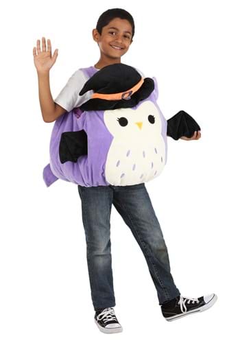 Click Here to buy Squishmallow Holly the Owl Kids Costume from HalloweenCostumes, CDN Funds & Shipping