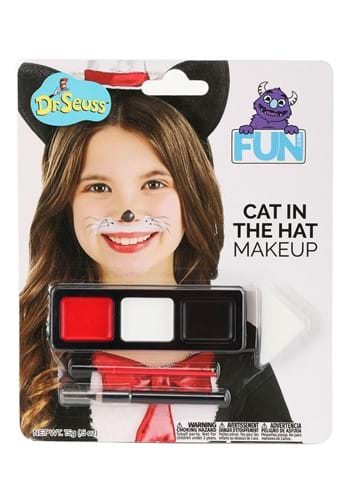 Click Here to buy Cat in the Hat Makeup Kit | Dr. Seuss Costume Accessories from HalloweenCostumes, CDN Funds & Shipping