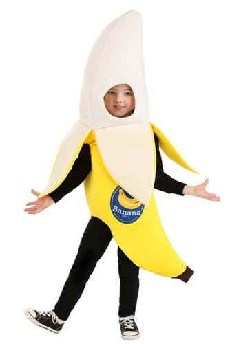 Click Here to buy Toddler Peeled Banana Costume | Made by Us Costumes from HalloweenCostumes, CDN Funds & Shipping