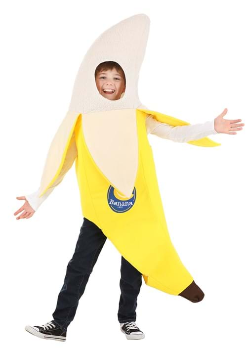 Kids Peeled Banana Costume