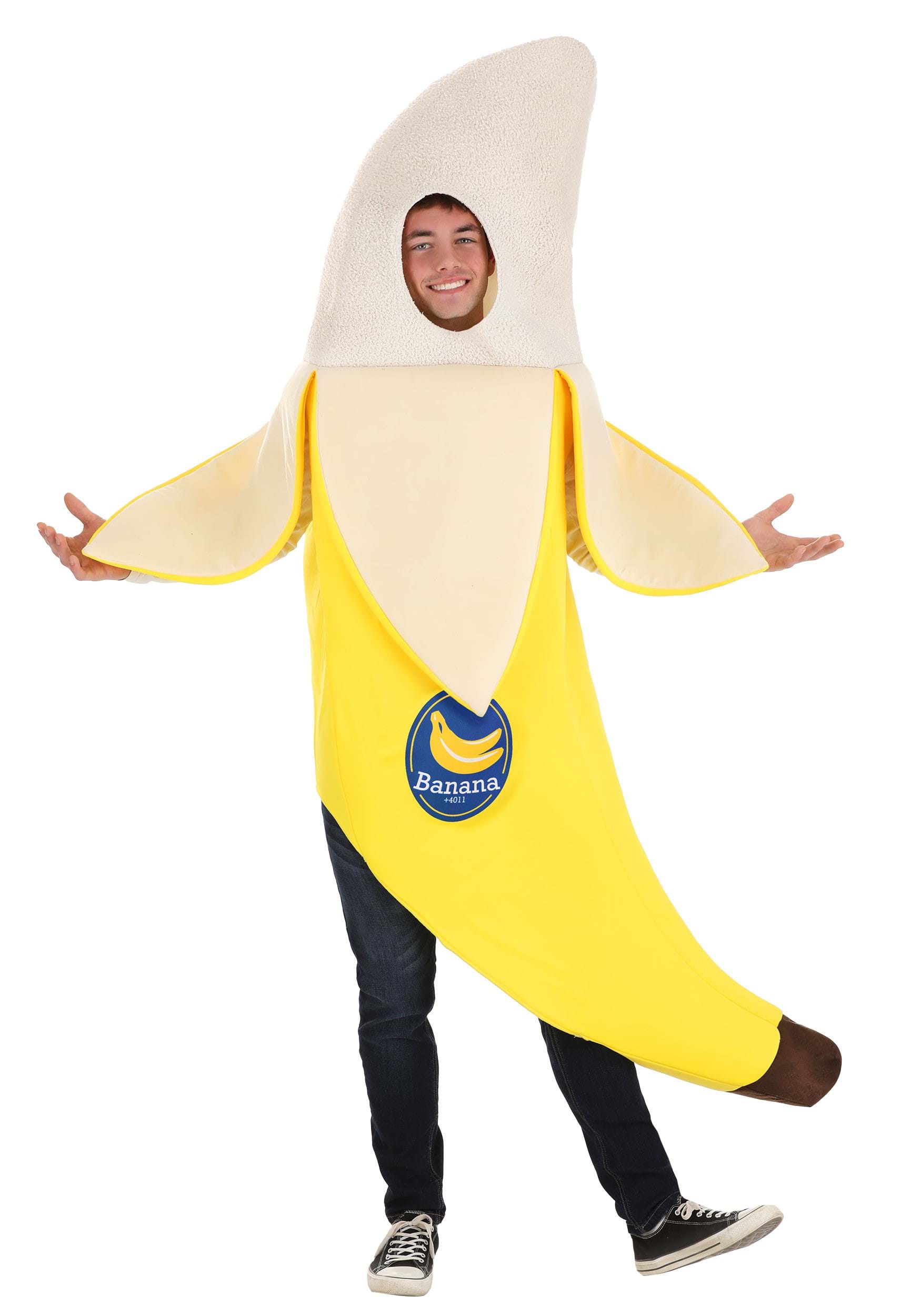 Peeled Banana Adult Costume Food Costumes