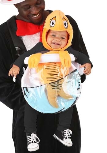 Click Here to buy Dr. Seuss Fish Bowl Baby Carrier | Storybook Costumes from HalloweenCostumes, CDN Funds & Shipping