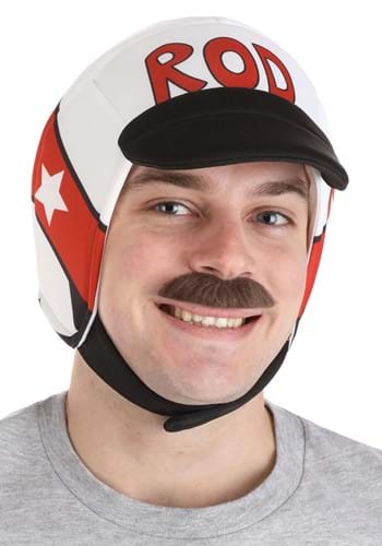 Click Here to buy Hot Rod Adult Hero Helmet & Moustache Costume Kit | Movie Accessories from HalloweenCostumes, CDN Funds & Shipping