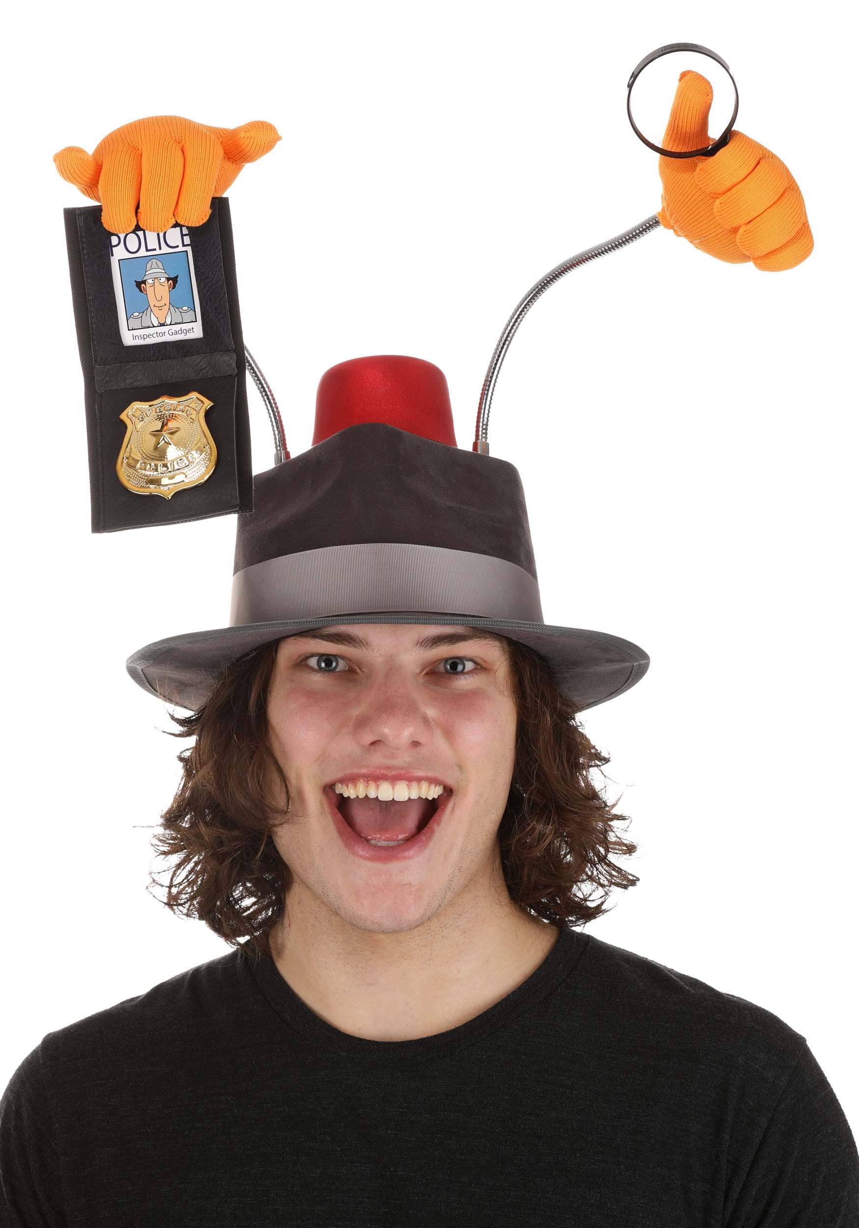 Deluxe Inspector Gadget Adult Costume Hat | Costume Accessories