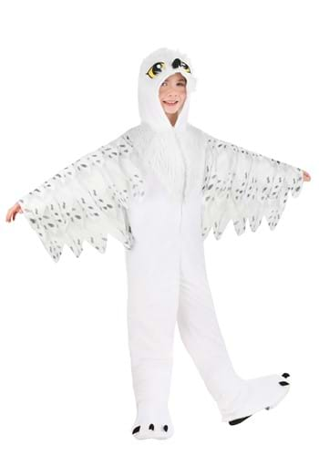 Click Here to buy Plush White Owl Kids Costume | Animal Costumes from HalloweenCostumes, CDN Funds & Shipping