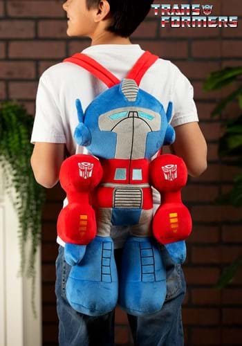 Plush Transformers Optimus Prime Backpack
