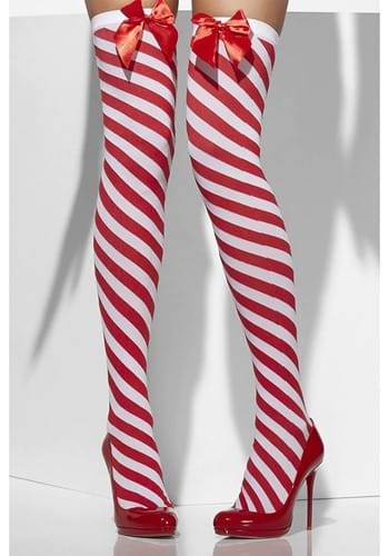  Candy Cane Striped Tights for Girls  Kid's Christmas Leggings,  Red & White Stripes Elf Stockings For Christmas : Clothing, Shoes & Jewelry
