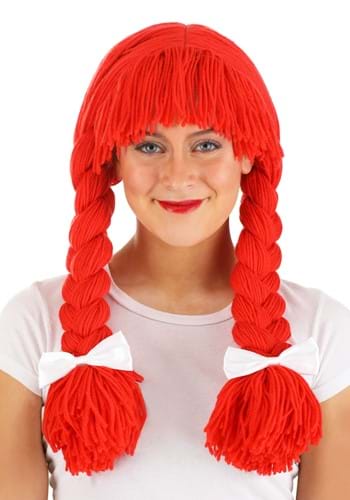 Click Here to buy Raggedy Ann Womens Red Wig | Adult Costume Wigs from HalloweenCostumes, CDN Funds & Shipping