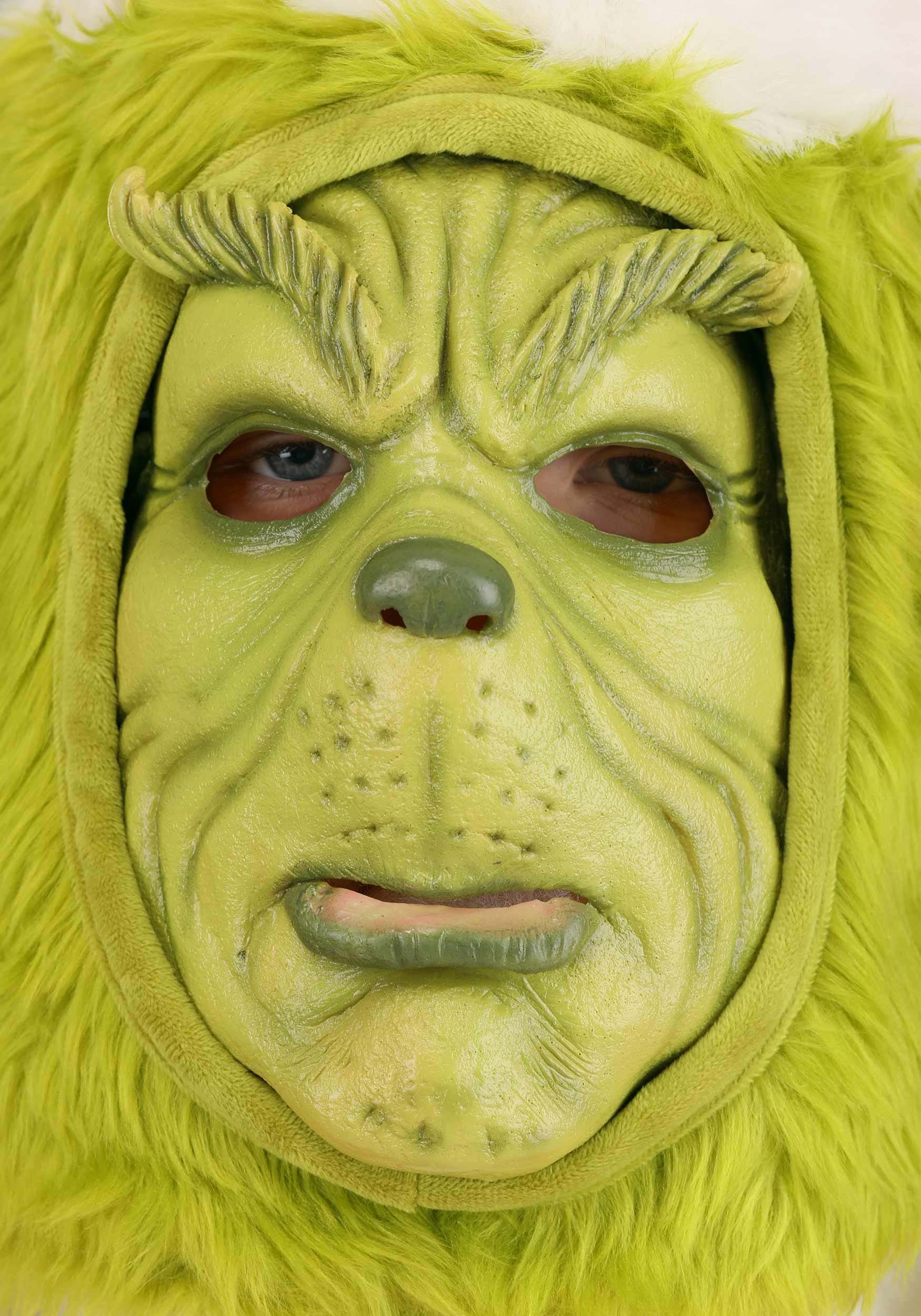 Dr. Seuss The Grinch Kid's Costume Mask , Grinch Costume Accessories