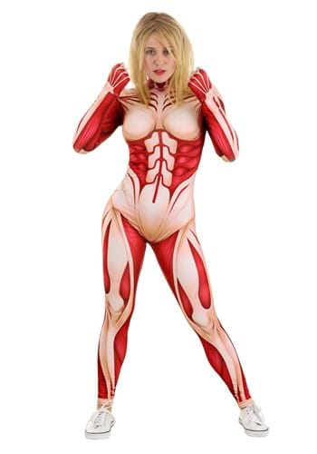 Click Here to buy Attack on Titan Female Titan Womens Costume | Anime Costumes from HalloweenCostumes, CDN Funds & Shipping