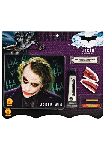 Click Here to buy The Joker Wig and Makeup Kit Deluxe from HalloweenCostumes, CDN Funds & Shipping