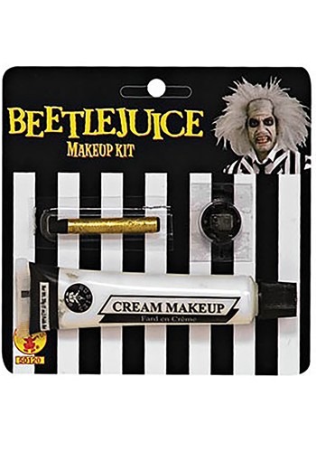 Click Here to buy Beetlejuice Makeup Kit from HalloweenCostumes, CDN Funds & Shipping