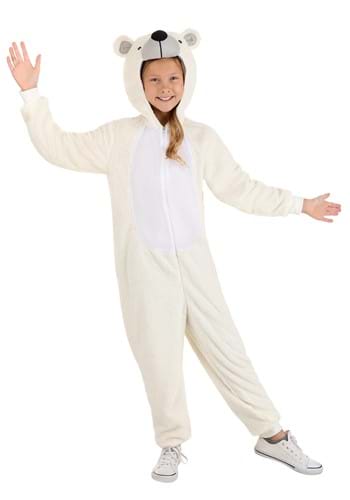 Kids Polar Bear Costume Onesie