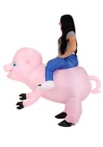 Adult Inflatable Ride-On Pig Costume Alt 1