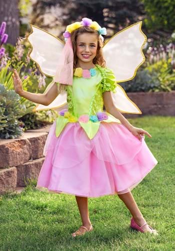 Click Here to buy Fairy Prestige Kids Costume from HalloweenCostumes, CDN Funds & Shipping