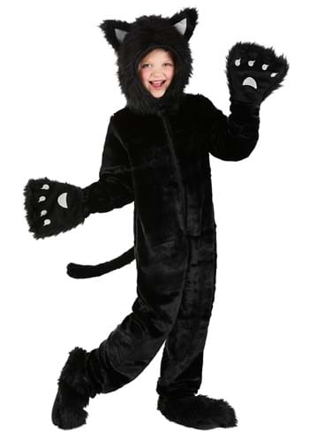 Kids Purrfect Black Cat Costume | Animal Costumes