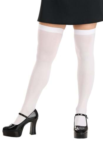 Girl's Deluxe White Tights