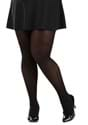 Women's Plus Opaque Black Tights