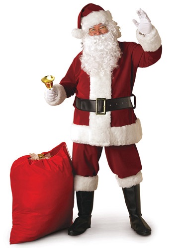 Click Here to buy Regal Santa Suit Costume from HalloweenCostumes, CDN Funds & Shipping