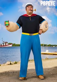 Adult Popeye Costume Standard Size Johnnie Brocks 48 OFF