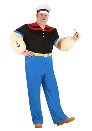 Click Here to buy Plus Size Popeye Mens Costume  Costumes from HalloweenCostumes, CDN Funds & Shipping
