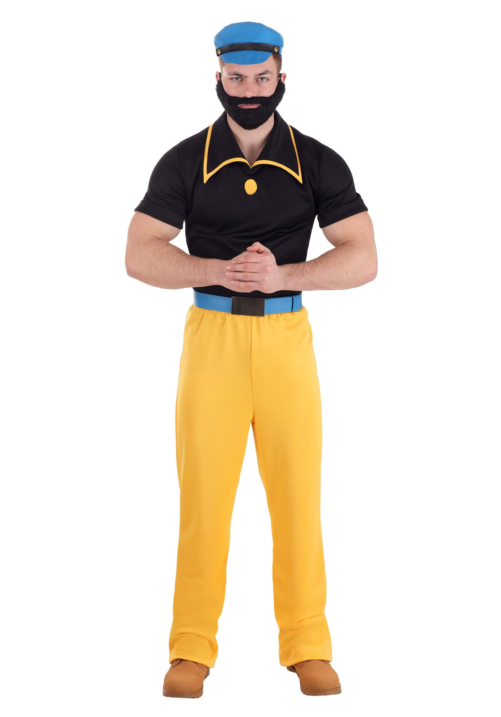 Brutus Popeye Men's Costume , TV Show Costumes