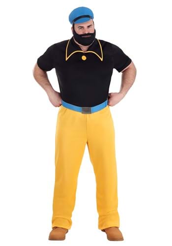 Click Here to buy Plus Size Brutus Popeye Mens Costume | Cartoon Character Costumes from HalloweenCostumes, CDN Funds & Shipping
