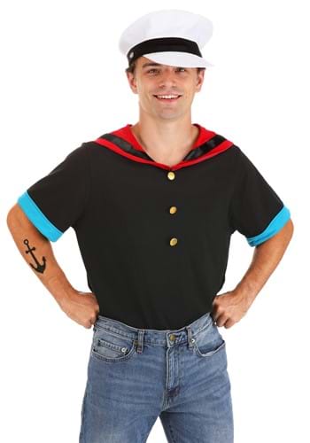 Click Here to buy Adult Popeye Costume Kit from HalloweenCostumes, CDN Funds & Shipping