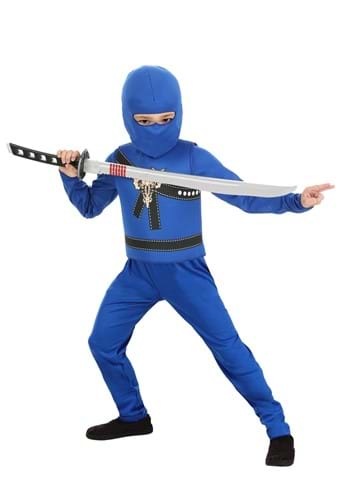 Toddler Blue Ninja Master Costume