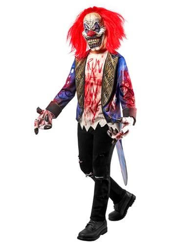 Click Here to buy Kids Creepy Clown Costume from HalloweenCostumes, CDN Funds & Shipping