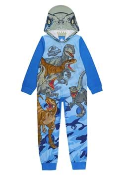 Boys Jurassic Park Hooded Blanket Sleeper