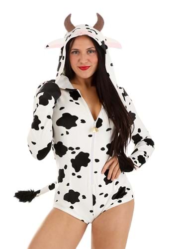 Adult Cow Costume Romper