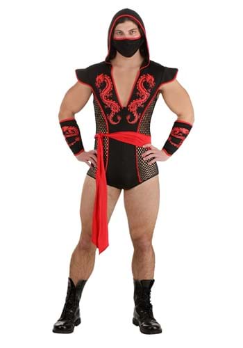 Click Here to buy Sexy Dragon Ninja Mens Costume from HalloweenCostumes, CDN Funds & Shipping