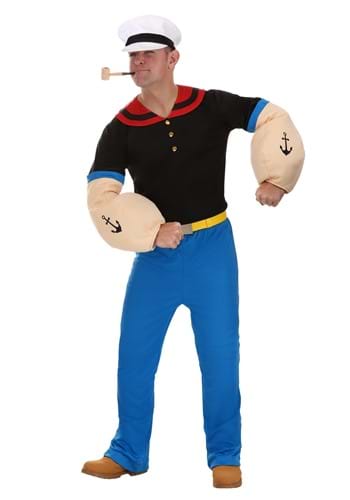 Click Here to buy Popeye Costume for Adults | Cartoon Character Costumes from HalloweenCostumes, CDN Funds & Shipping