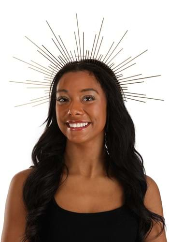 Click Here to buy Gold Angel Halo Costume Headband | Angel Accessories from HalloweenCostumes, CDN Funds & Shipping