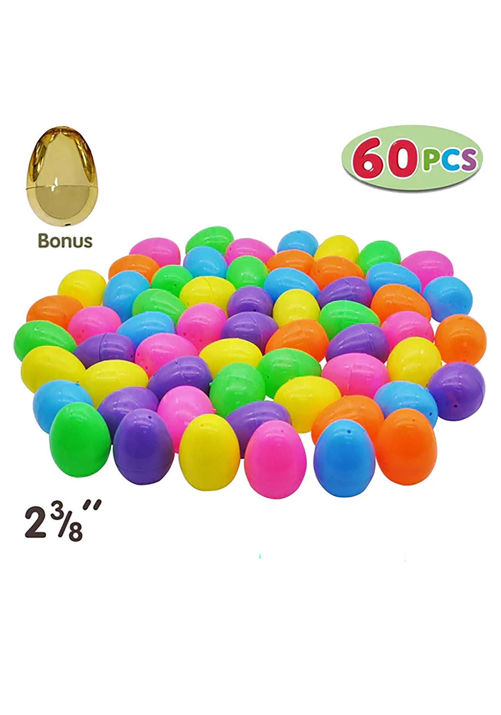 60 Pcs 2.4 Traditional Colorful Egg Shells