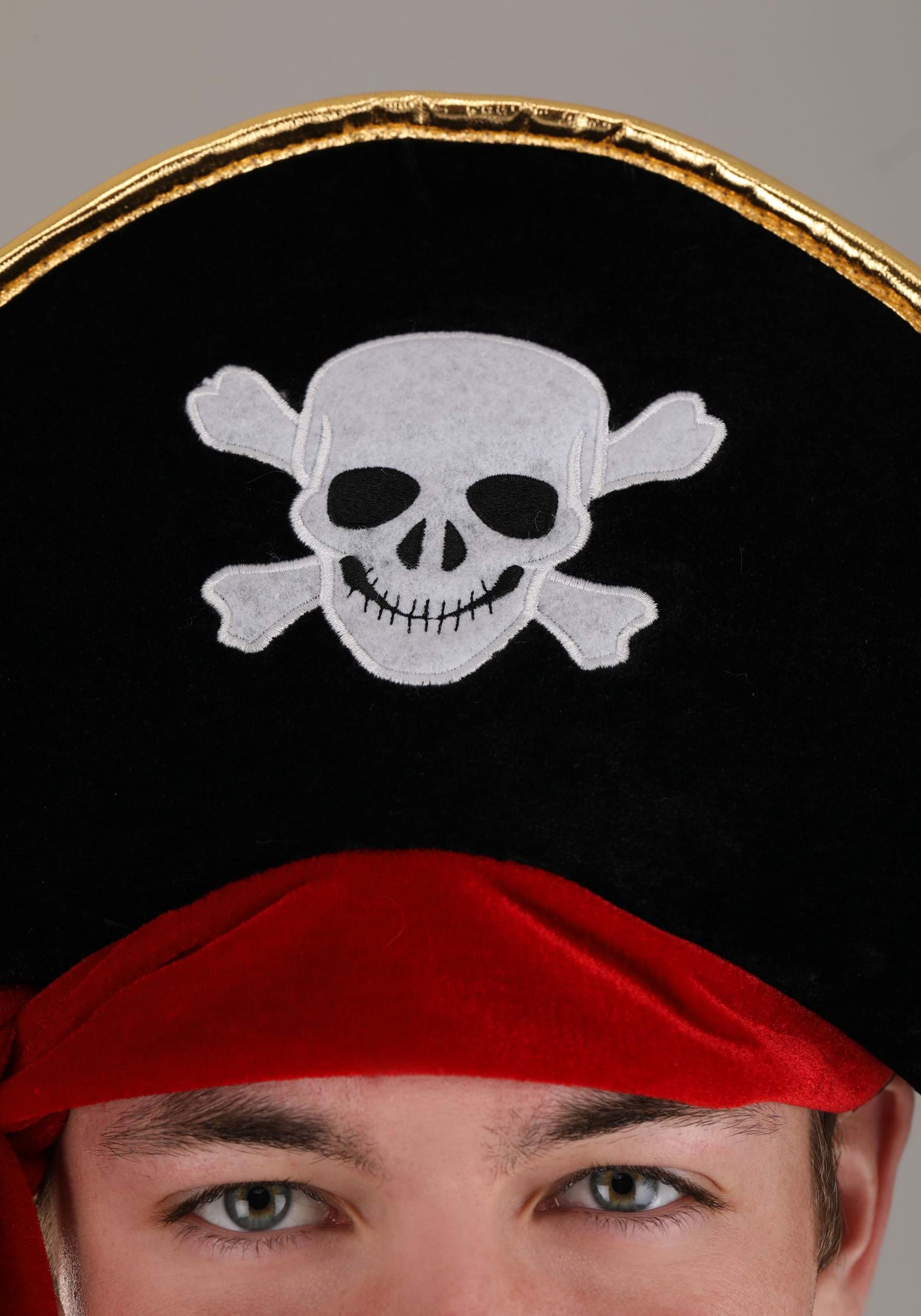 Classic Pirate Hat For Adults