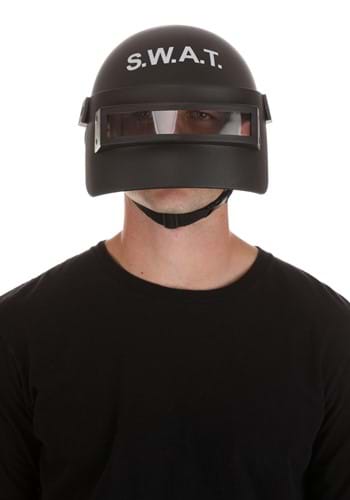 Click Here to buy SWAT Costume Visor Adult Helmet from HalloweenCostumes, CDN Funds & Shipping