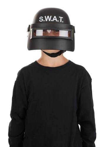 Click Here to buy Kids SWAT Costume Visor Helmet from HalloweenCostumes, CDN Funds & Shipping