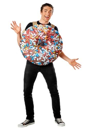 Click Here to buy Delicious Donut Adult Costume from HalloweenCostumes, CDN Funds & Shipping