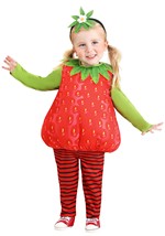 Toddler Classic Strawberry Costume Alt 6