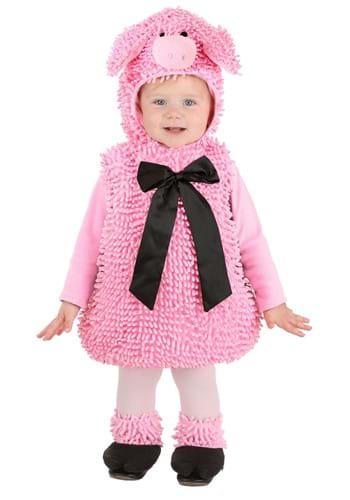 Click Here to buy Deluxe Squiggly Piggy Costume for Babys | Farm Animal Costumes from HalloweenCostumes, CDN Funds & Shipping