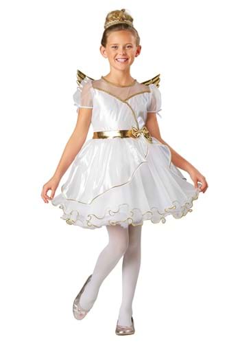 Click Here to buy Kids Guardian Angel Costume Dress | Religious Costumes from HalloweenCostumes, CDN Funds & Shipping