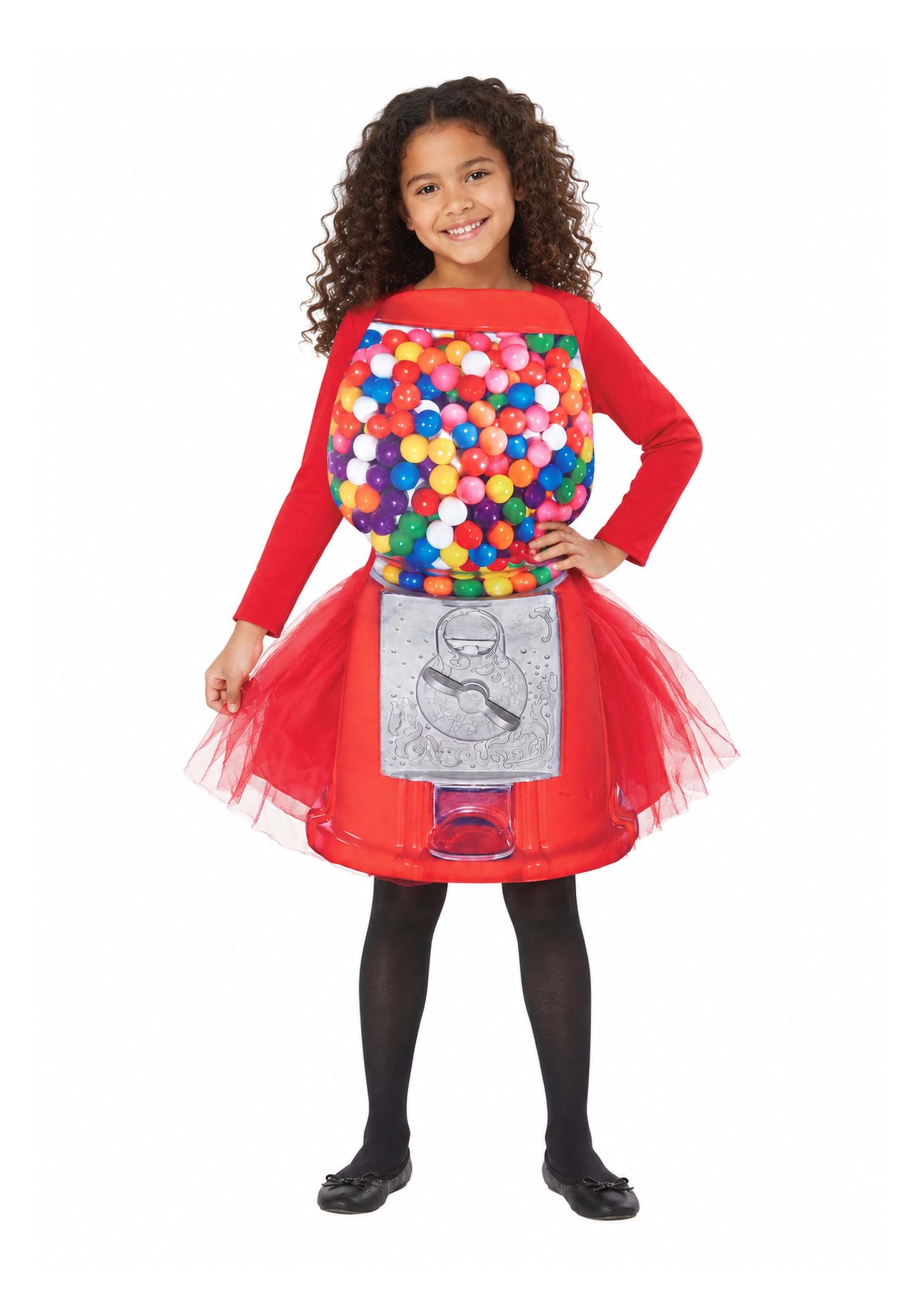 Kid's Colorful Gumball Machine Costume | Candy Costumes