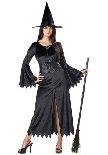 Click Here to buy Classic Adult Wicked Witch Costume from HalloweenCostumes, CDN Funds & Shipping