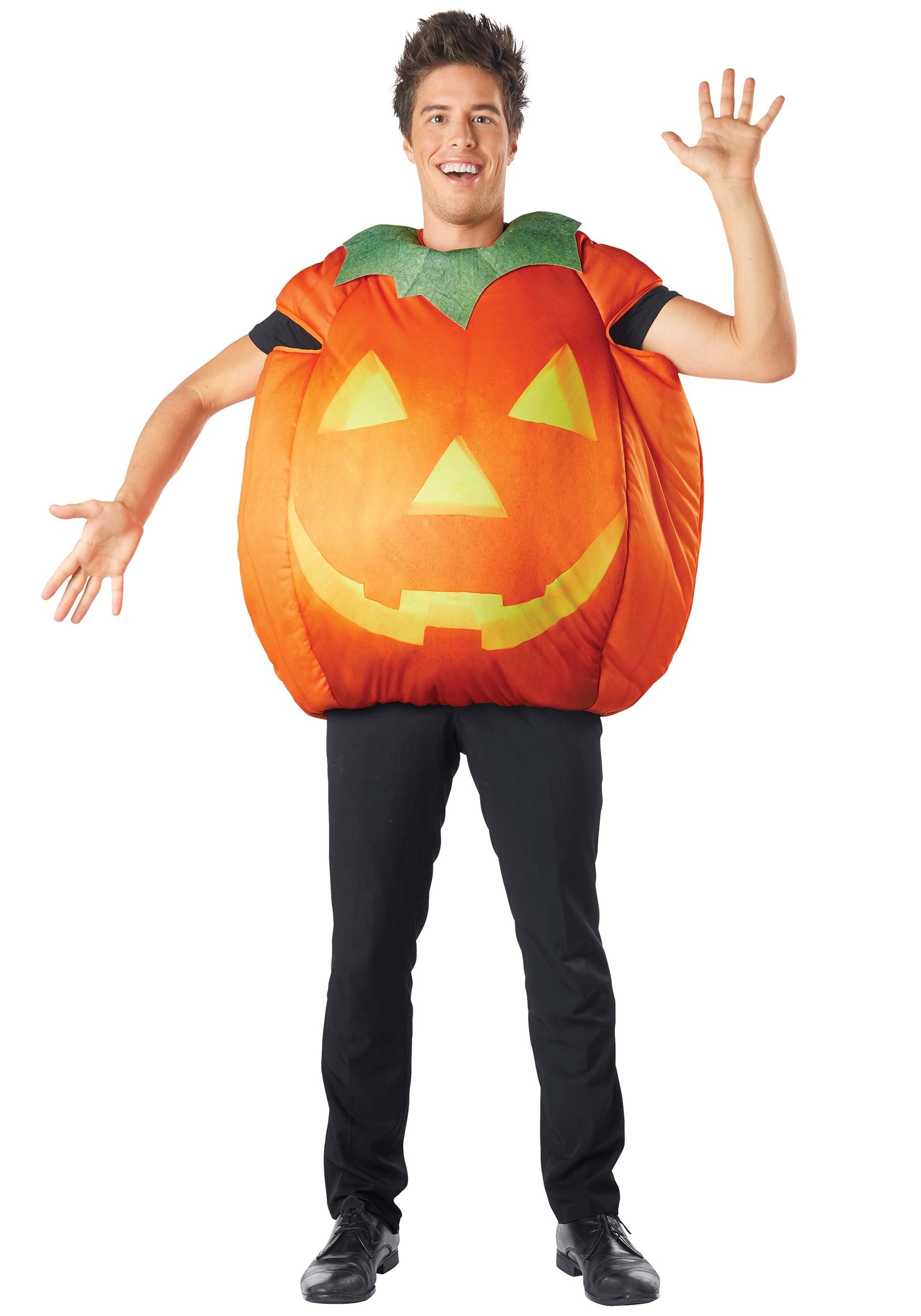 Fall Pumpkin Adult Costume , Made By Us Costumes