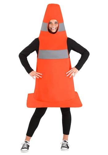 Click Here to buy Traffic Cone Adult Costume from HalloweenCostumes, CDN Funds & Shipping